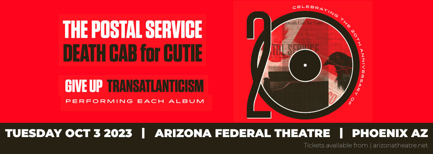 The Postal Service & Death Cab for Cutie