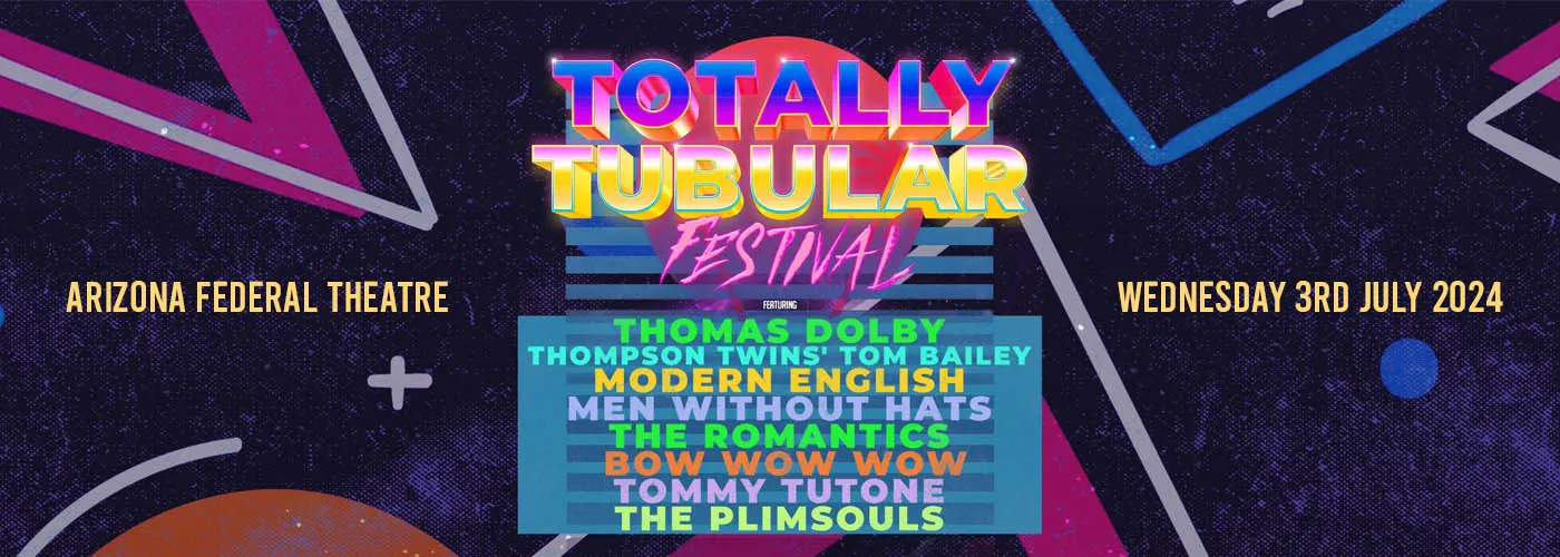 Totally Tubular Festival: Thomas Dolby, Modern English & Men Without Hats