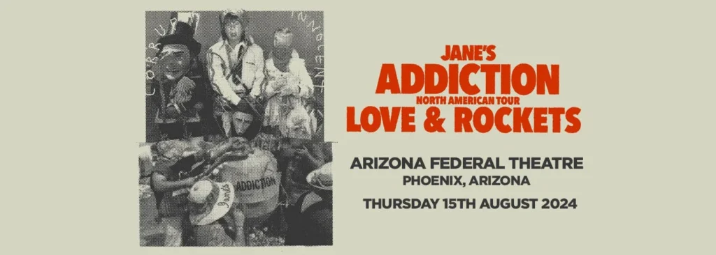 Jane's Addiction & Love and Rockets at Arizona Financial Theatre