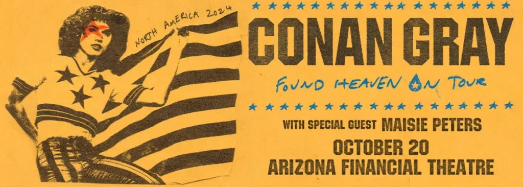 Conan Gray at Arizona Financial Theatre